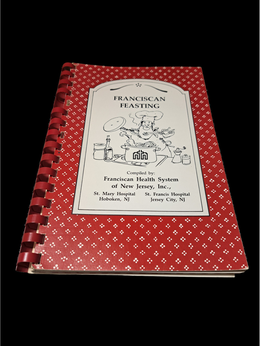 Vintage 1991 Franciscan Feasting cookbook